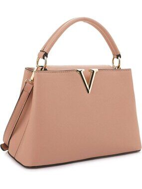 Chic Women's Small Satchel Bag | Classic Top Handle & Crossbody Handbag with